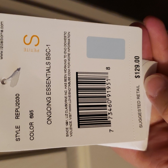 NWT Liz Claiborne Petite Lilac Suede Jacket Size PS - Picture 5 of 7